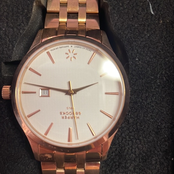 Harper Brooks women’s rose gold watch - Picture 2 of 4